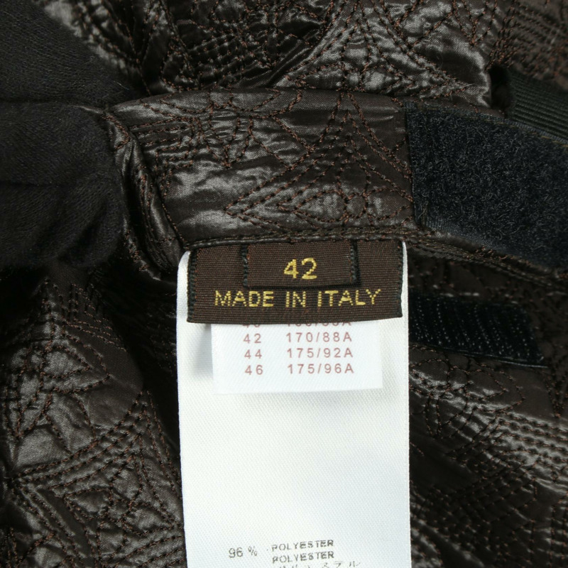 路易威登 Monogram 其他外套 RW102W WRCO24PXC 尼龍聚酯棕色 二手 女款-7