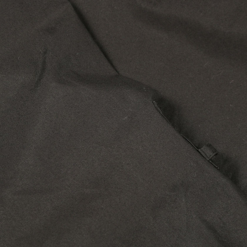 愛馬仕 Caleche 刺繡襯衫上衣，純棉材質，黑色，二手女款 #38-6