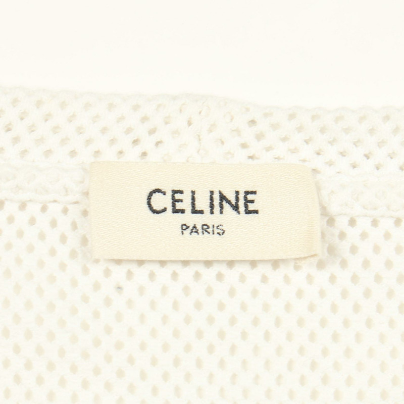 CELINE 短袖T卹 純棉 白色 黑色 二手 女款 S碼-2