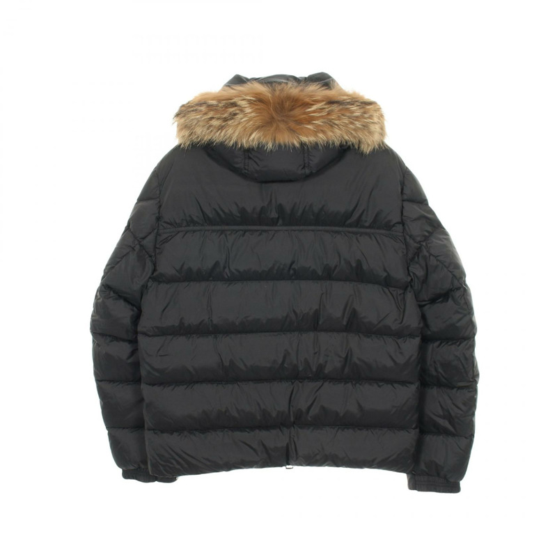 MONCLER MARQUE 男士黑色尼龍羽絨外套（二手）-1