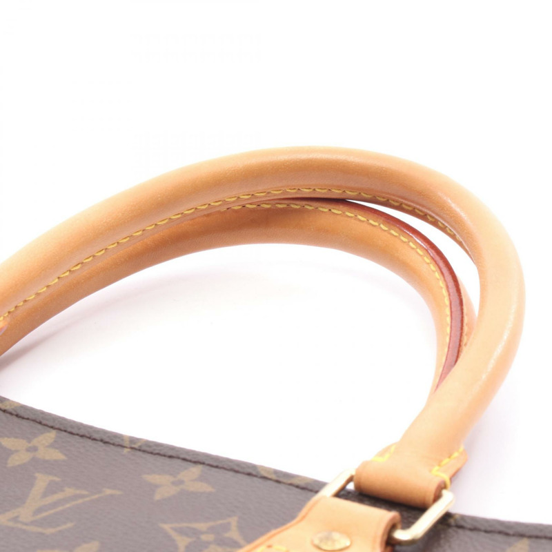 路易威登 Sac Plat 手提包 M51140 Monogram 帆布皮革棕色二手 LV-5