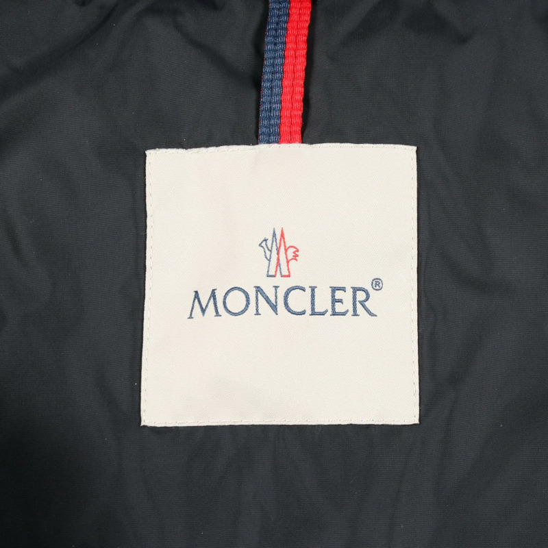 MONCLER GIE 羽絨外套 #00 尼龍海軍藍 二手女款-2