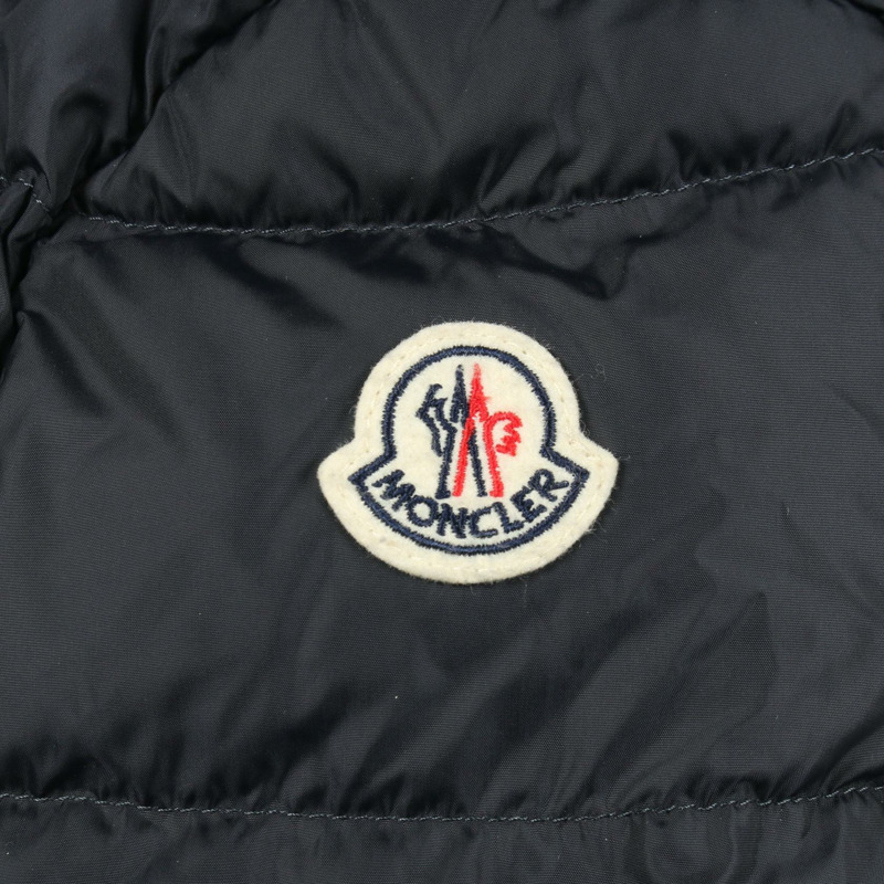 MONCLER GIE 羽絨外套 #00 尼龍海軍藍 二手女款-5