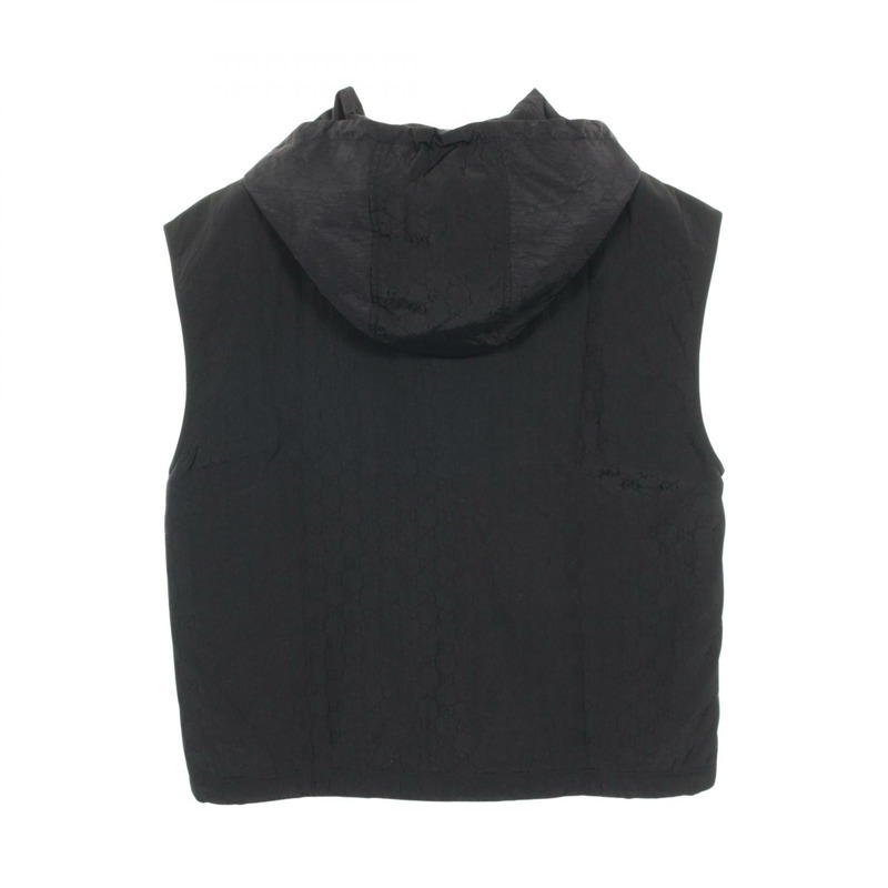 GUCCI GG 尼龍無袖背心,黑色,二手女款,M碼-1