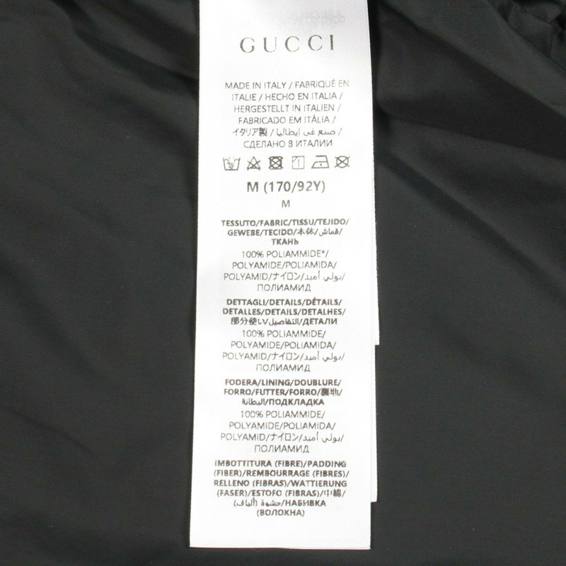 GUCCI GG 尼龍無袖背心,黑色,二手女款,M碼-4