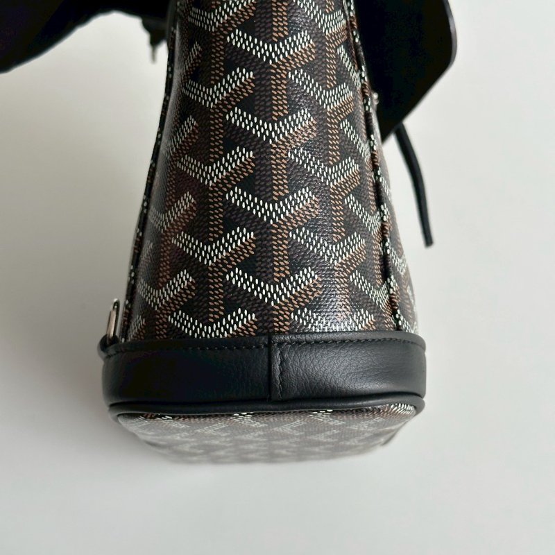 閒置新有購證🙌🏻 Goyard 戈雅 Alpin mini 黑色雙肩包-17