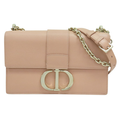 粉色 牛皮 30 Montaigne 肩背包【Dior 迪奧】 M9203UMOS