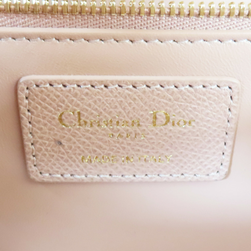 粉色 牛皮 30 Montaigne 肩背包【Dior 迪奧】 M9203UMOS-5