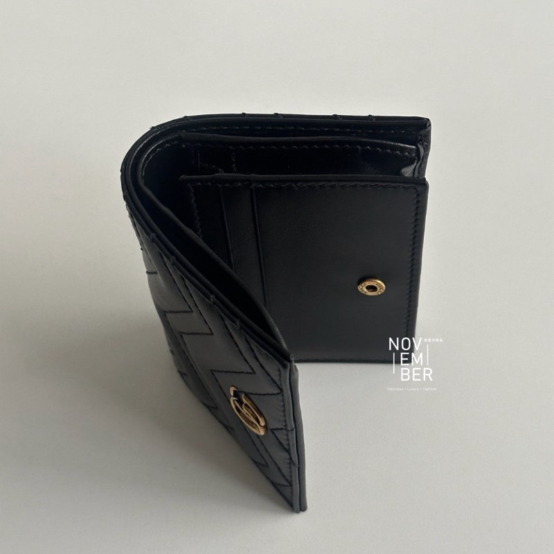 閒置新✨ Gucci 古馳 GG Marmont 短夾 黑色-5
