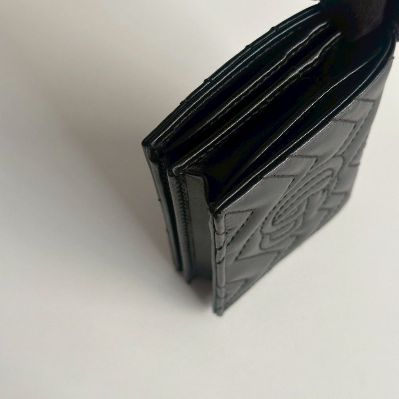 閒置新✨ Gucci 古馳 GG Marmont 短夾 黑色-11