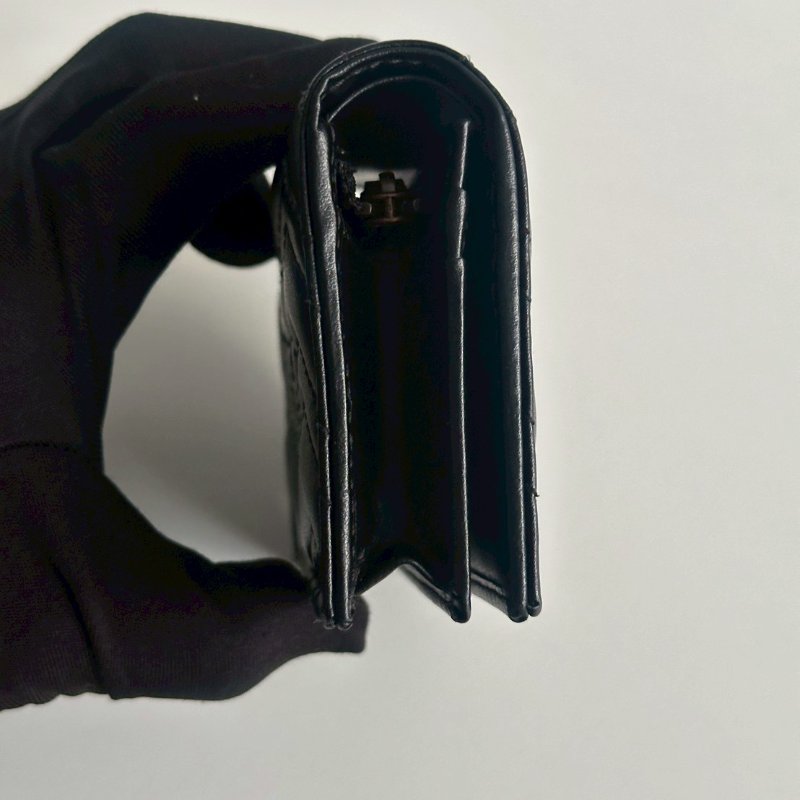 閒置新✨ Gucci 古馳 GG Marmont 短夾 黑色-16