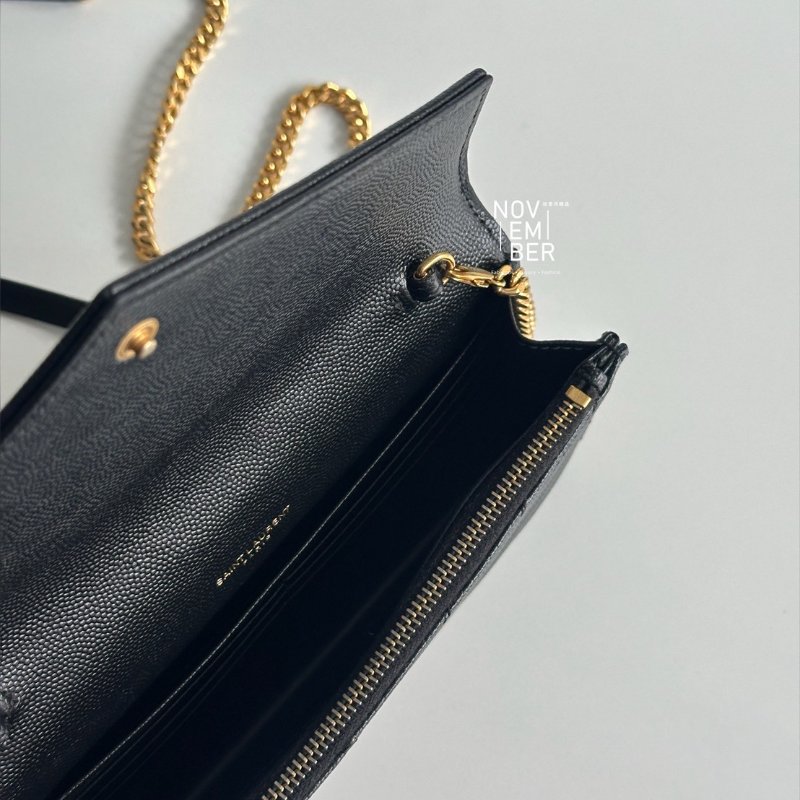 99新🆕 Saint Laurent YSL 聖羅蘭 WOC 黑金-3