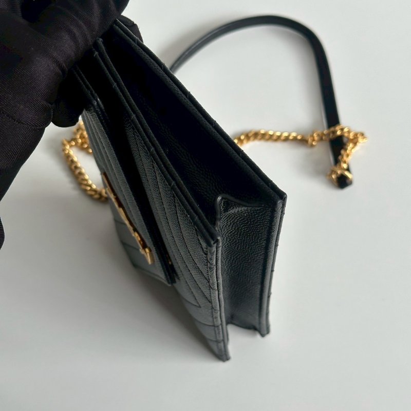 99新🆕 Saint Laurent YSL 聖羅蘭 WOC 黑金-11