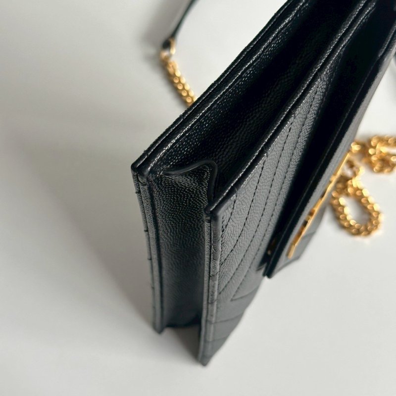 99新🆕 Saint Laurent YSL 聖羅蘭 WOC 黑金-12