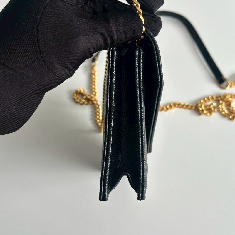 99新🆕 Saint Laurent YSL 聖羅蘭 WOC 黑金-14