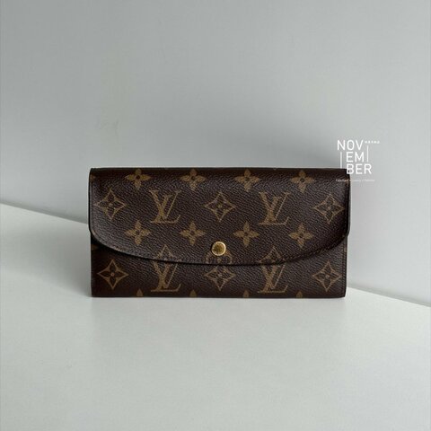98新✨ Louis Vuitton LV 路易威登 Emilie 錢包 (桃紅內裡)