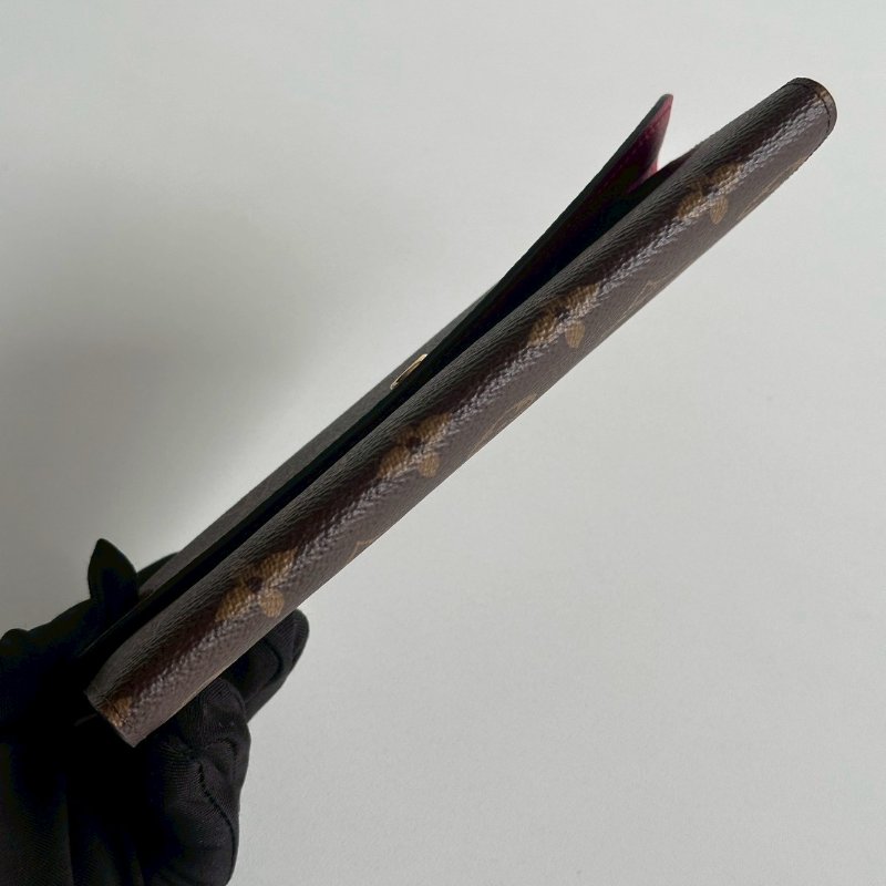 98新✨ Louis Vuitton LV 路易威登 Emilie 錢包 (桃紅內裡)-13