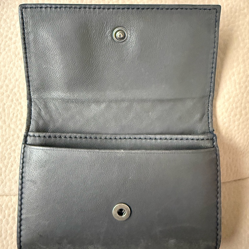 Bottega Veneta 深灰色編織卡夾-4