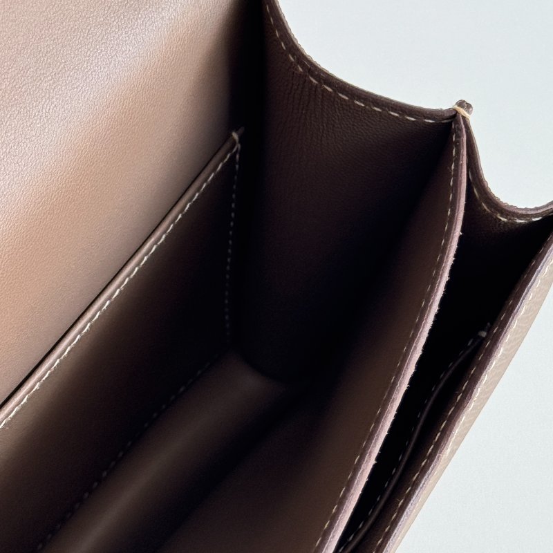 98新🫰🏻 Hermès 愛馬仕 Mini Constance 大象灰金釦-12