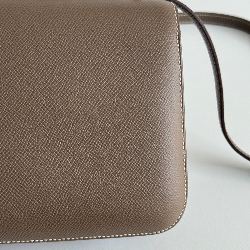 98新🫰🏻 Hermès 愛馬仕 Mini Constance 大象灰金釦-23