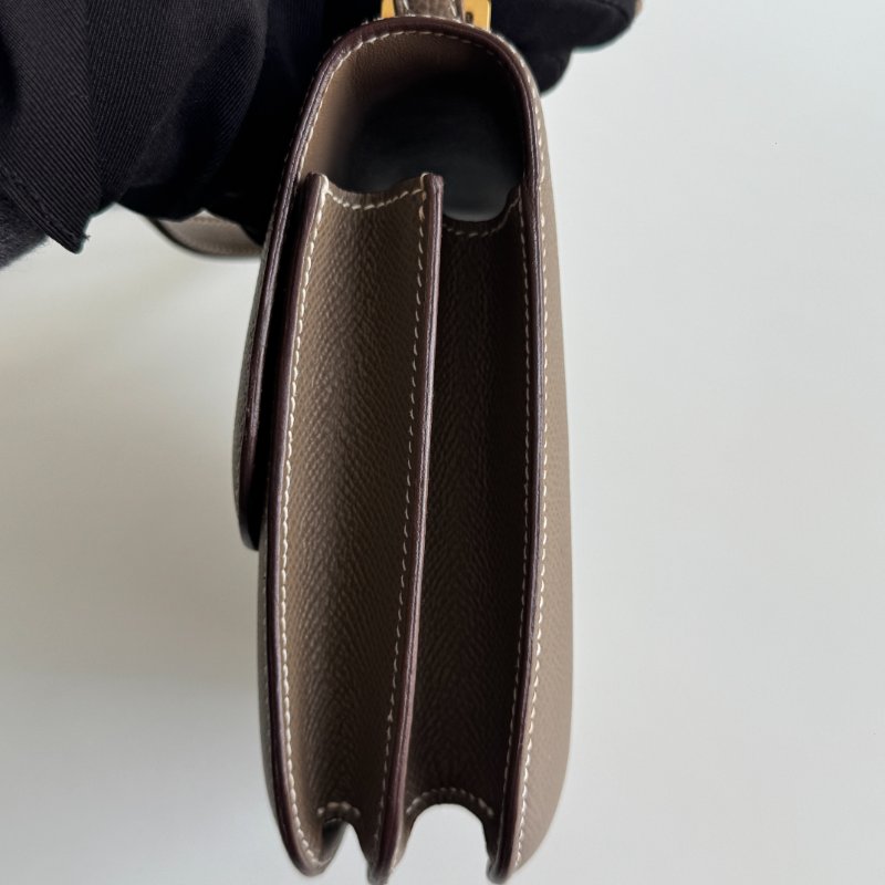 98新🫰🏻 Hermès 愛馬仕 Mini Constance 大象灰金釦-25