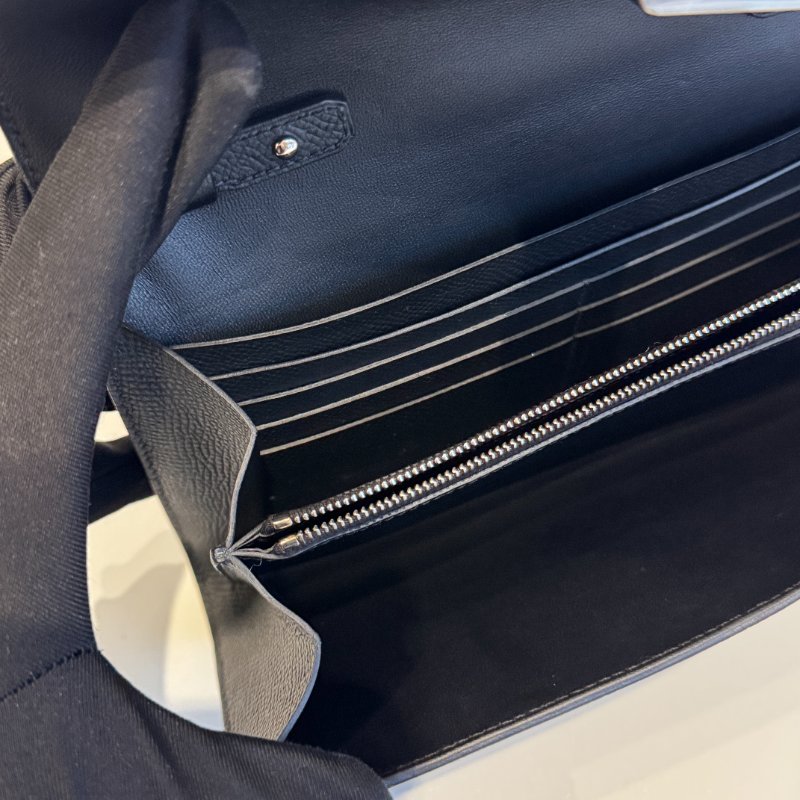 99新🆕 Hermès 愛馬仕 Constance To Go 黑色銀釦-15