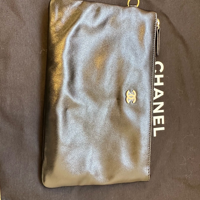 香奈兒 Chanel 22bag 小號 晶片款 黑金鏈條 全新帶票 25年晶片款牛皮材質 尺寸35*37*7cm-6