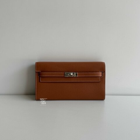 99新🆕 Hermès 愛馬仕 Kelly To Go 金棕銀釦