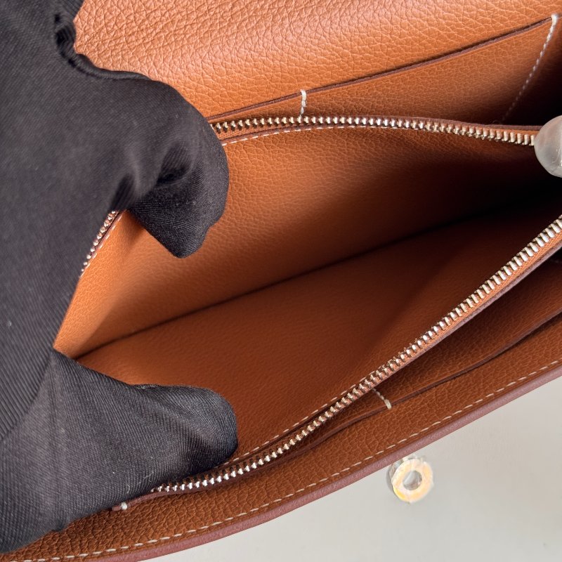 99新🆕 Hermès 愛馬仕 Kelly To Go 金棕銀釦-15