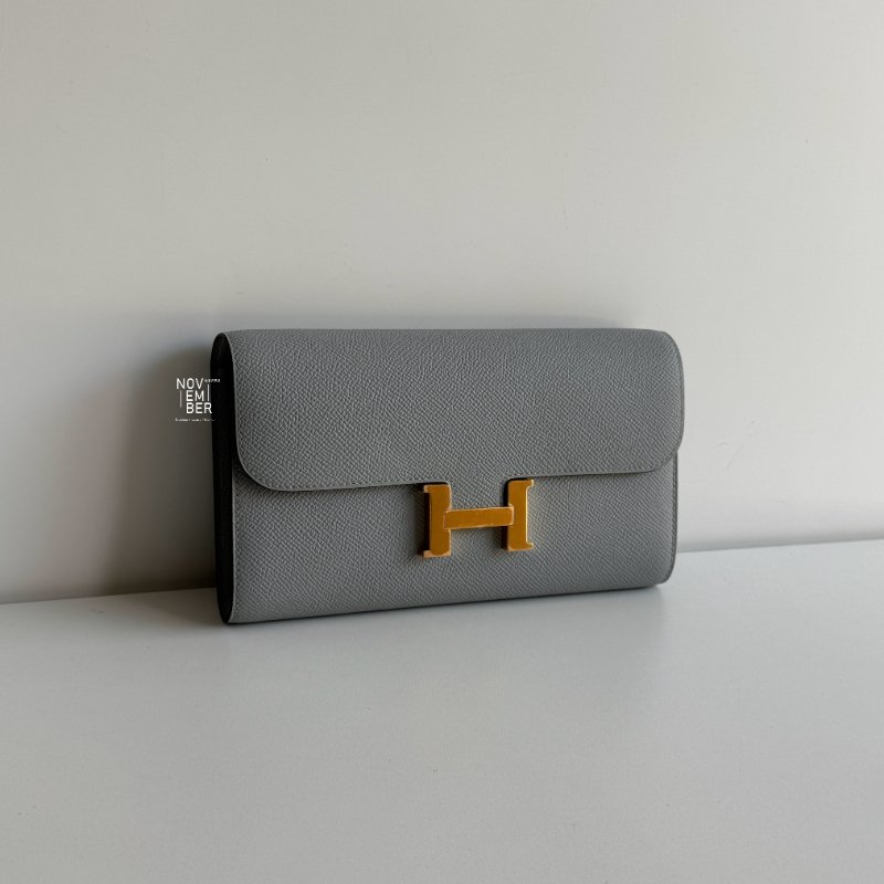 閒置新🫰🏻 Hermès 愛馬仕 Constance To Go 木偶灰金釦-5