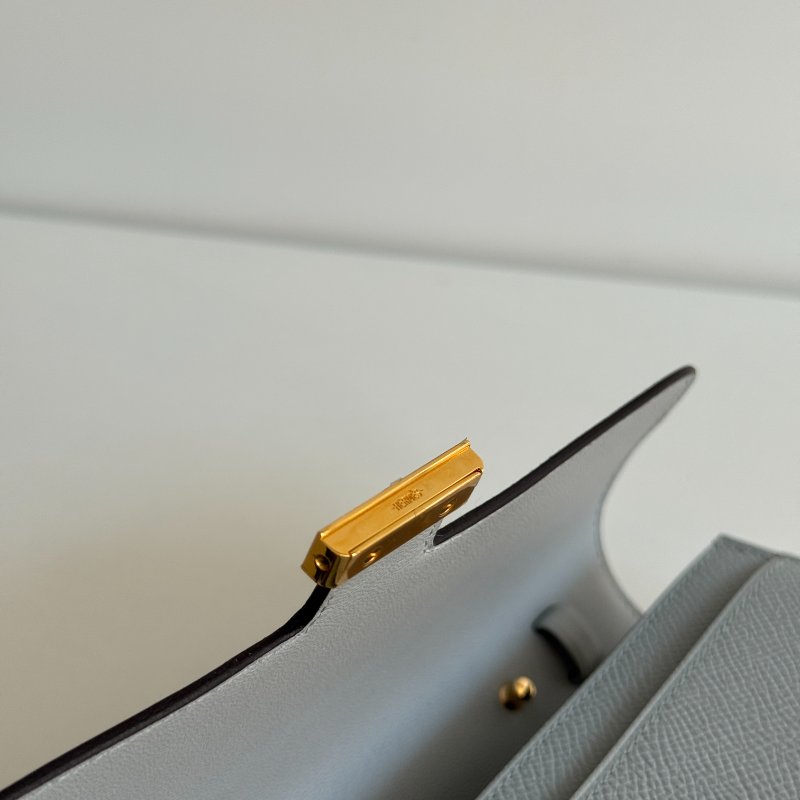 閒置新🫰🏻 Hermès 愛馬仕 Constance To Go 木偶灰金釦-9