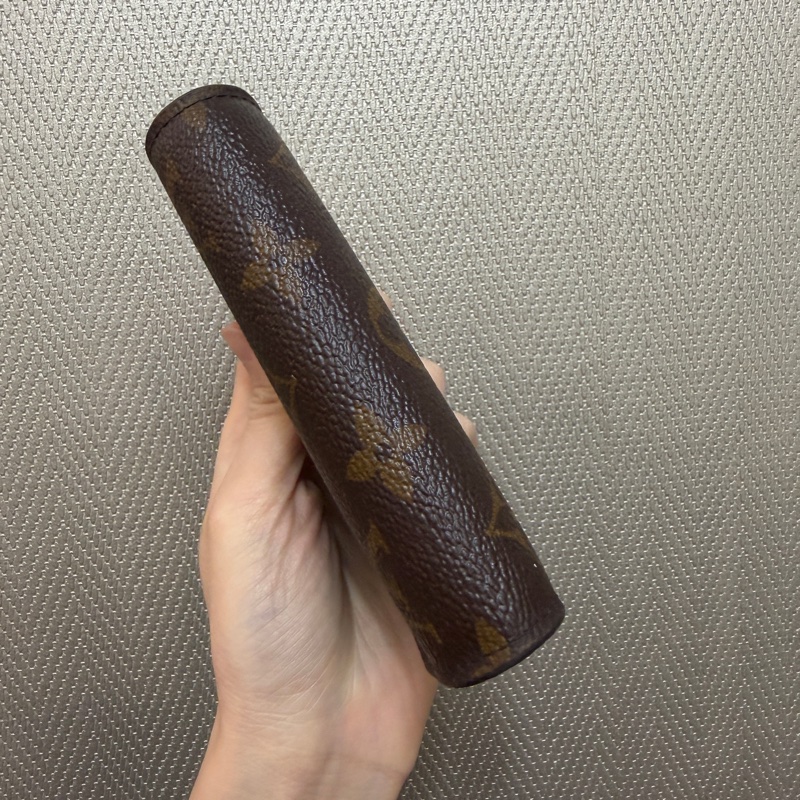 LV 原花內咖啡三折Victorine短夾M62472-4