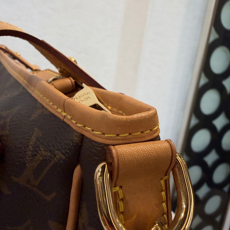 LV 原花金釦Estrela MM手提斜背包M41232-10