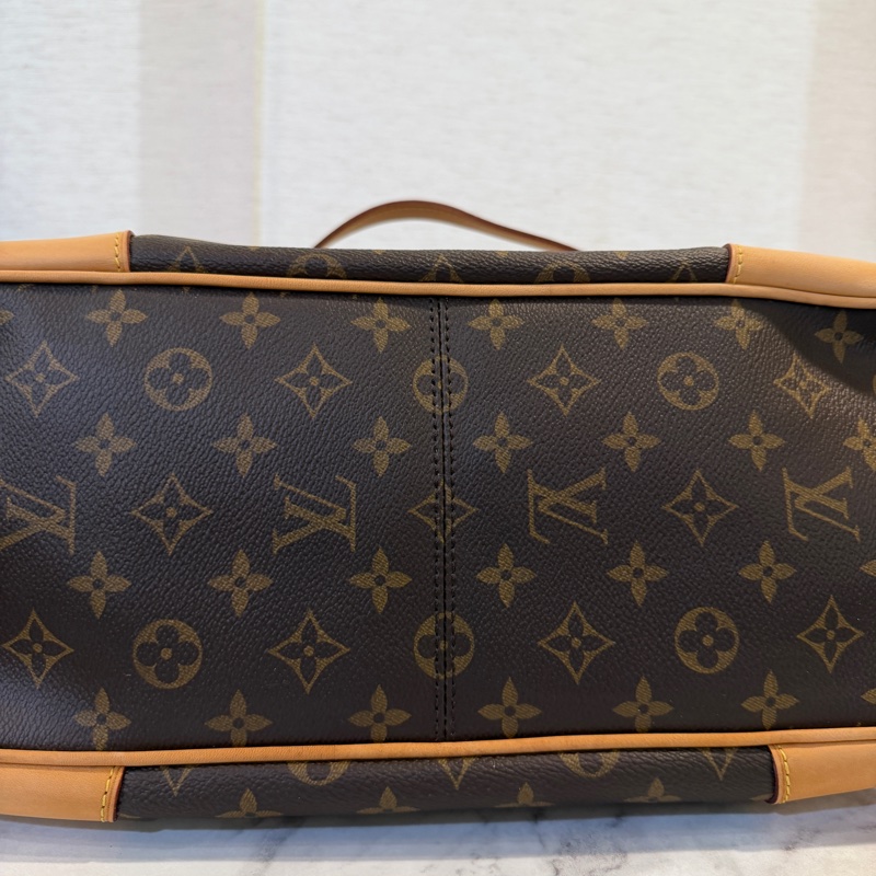 LV 原花金釦Estrela MM手提斜背包M41232-16