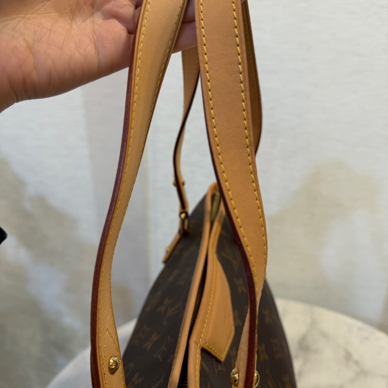 LV 原花金釦Estrela MM手提斜背包M41232-20