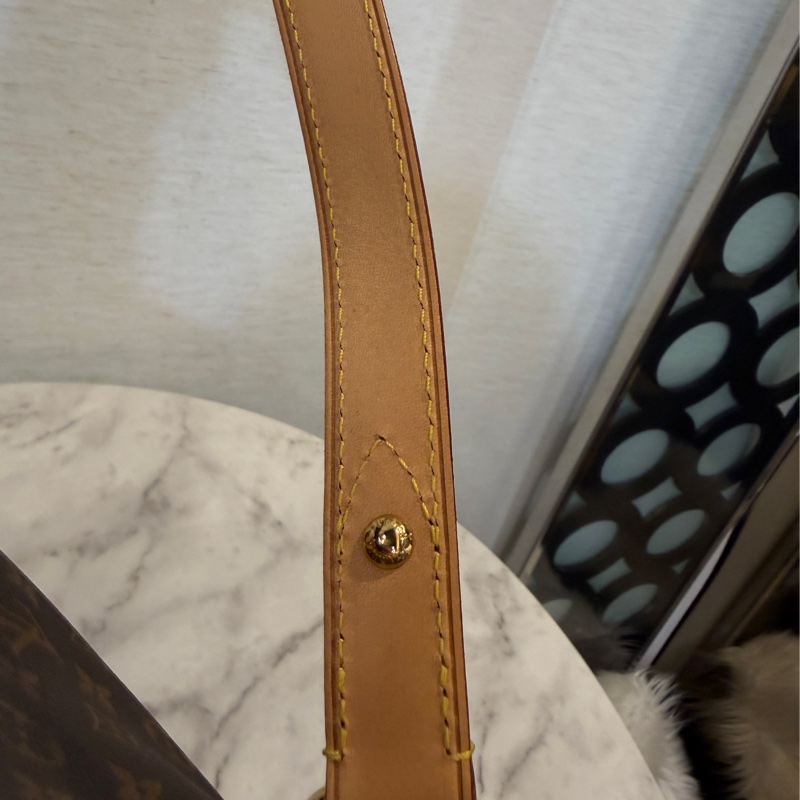 LV 原花金釦Estrela MM手提斜背包M41232-27