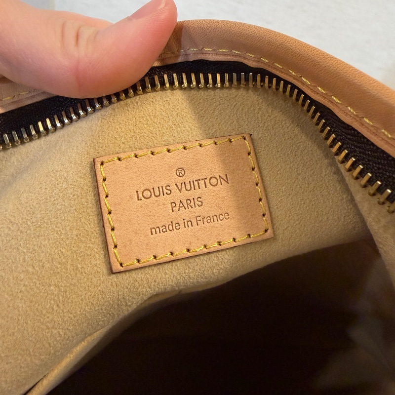 LV 原花金釦Estrela MM手提斜背包M41232-33