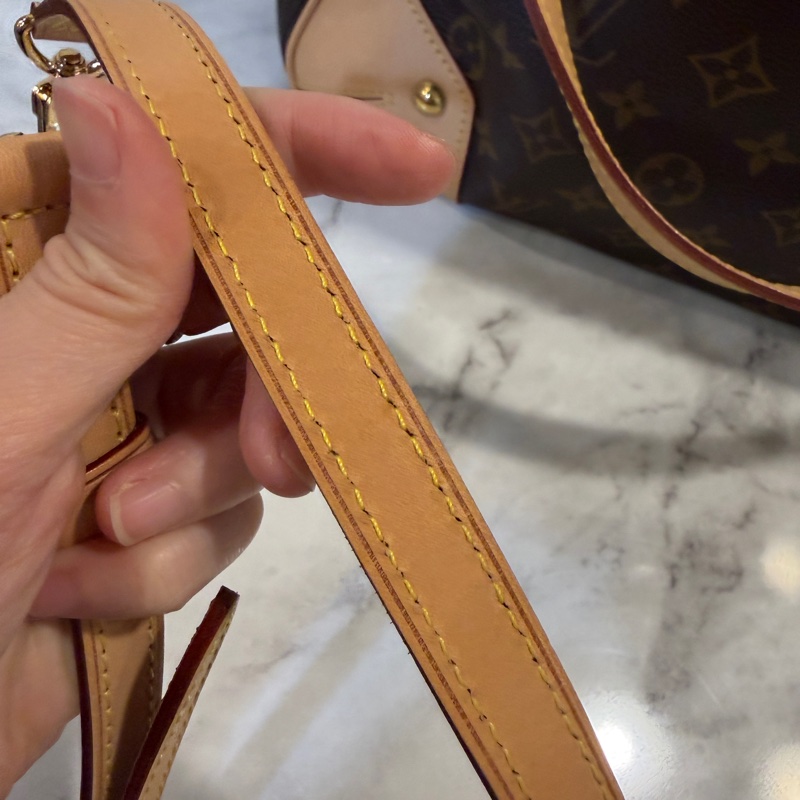 LV 原花金釦Estrela MM手提斜背包M41232-37