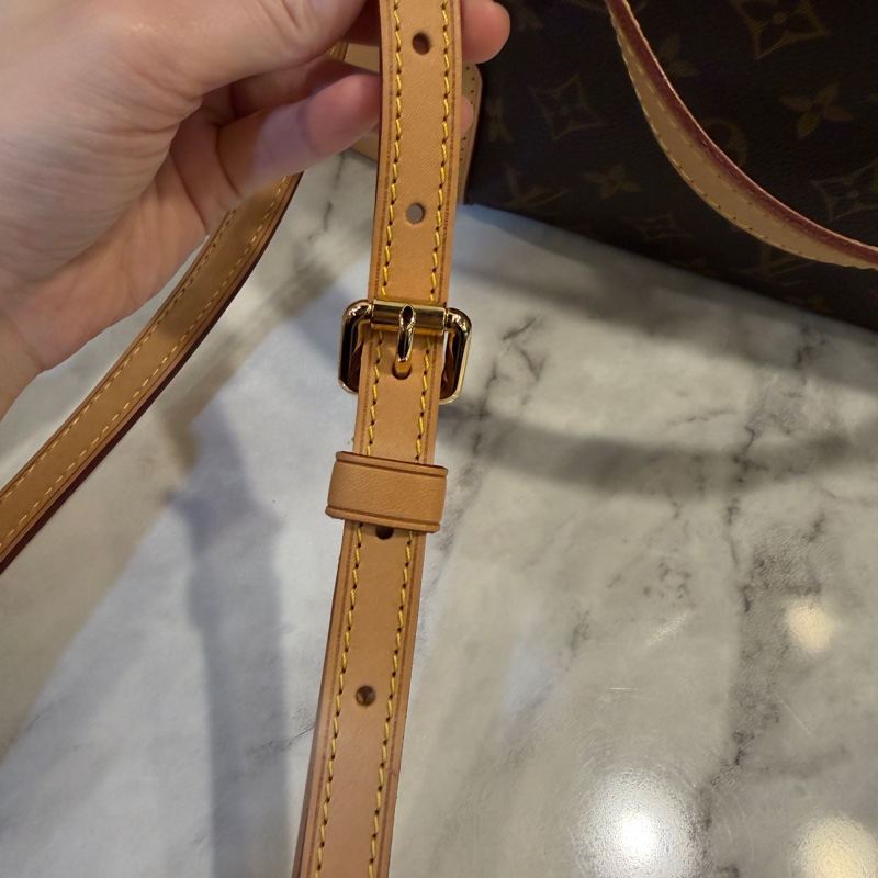 LV 原花金釦Estrela MM手提斜背包M41232-38