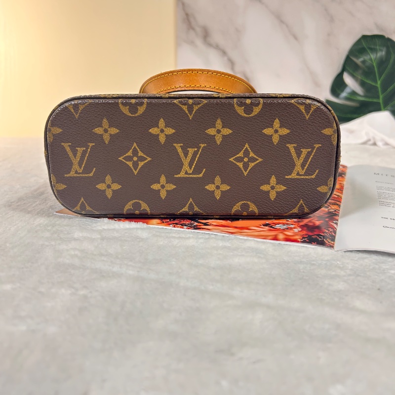 LV 微微安 Vavin M51172 老花 PM 小薇薇手提包-10