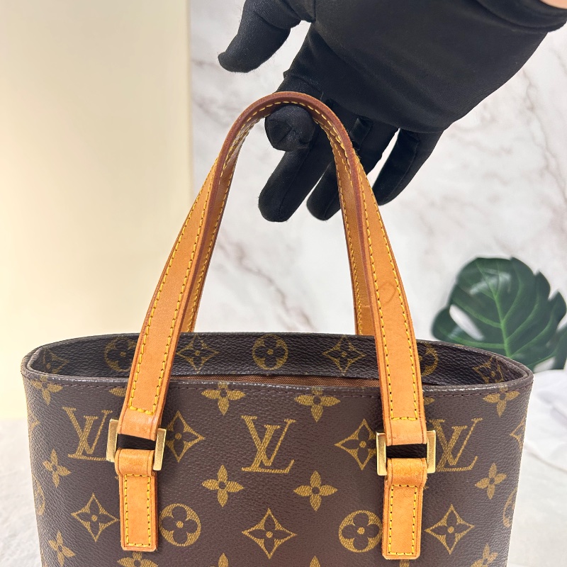 LV 微微安 Vavin M51172 老花 PM 小薇薇手提包-16