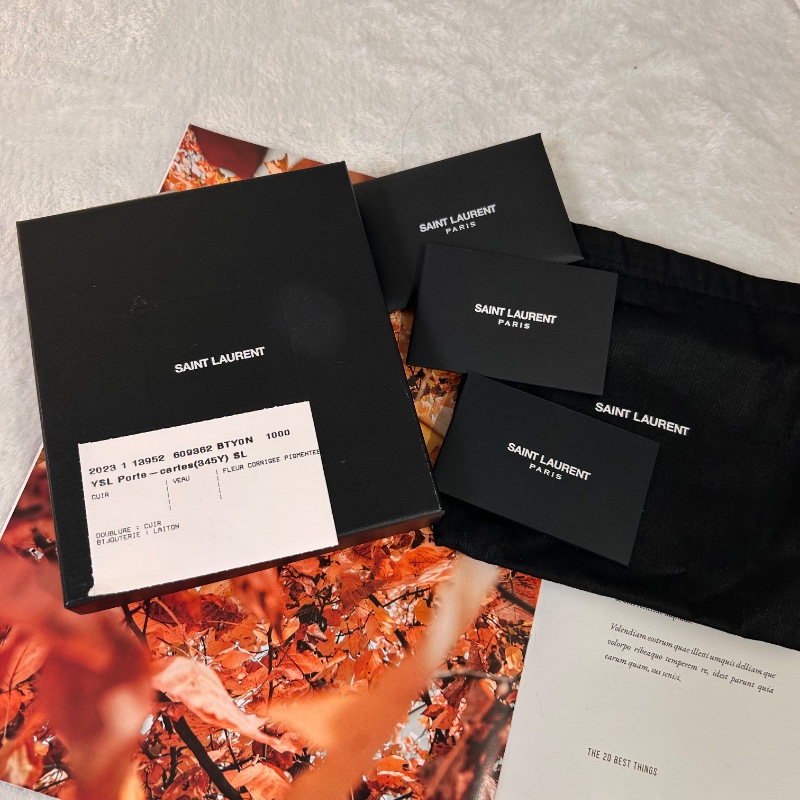 YSL Fragment 拉鍊卡包-7