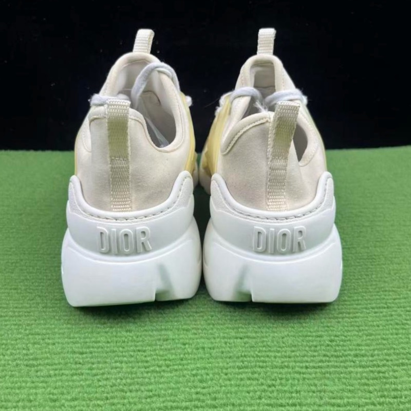 DIOR迪奥 D-Connect 簡約舒適 低幫 生活休閒鞋 女款 白色-2