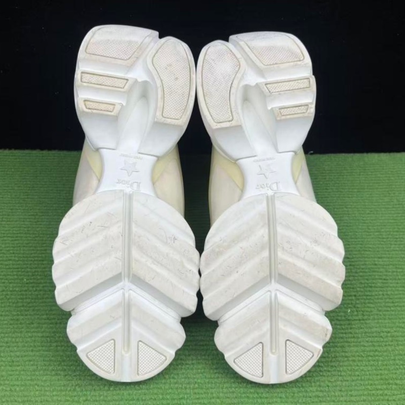 DIOR迪奥 D-Connect 簡約舒適 低幫 生活休閒鞋 女款 白色-10