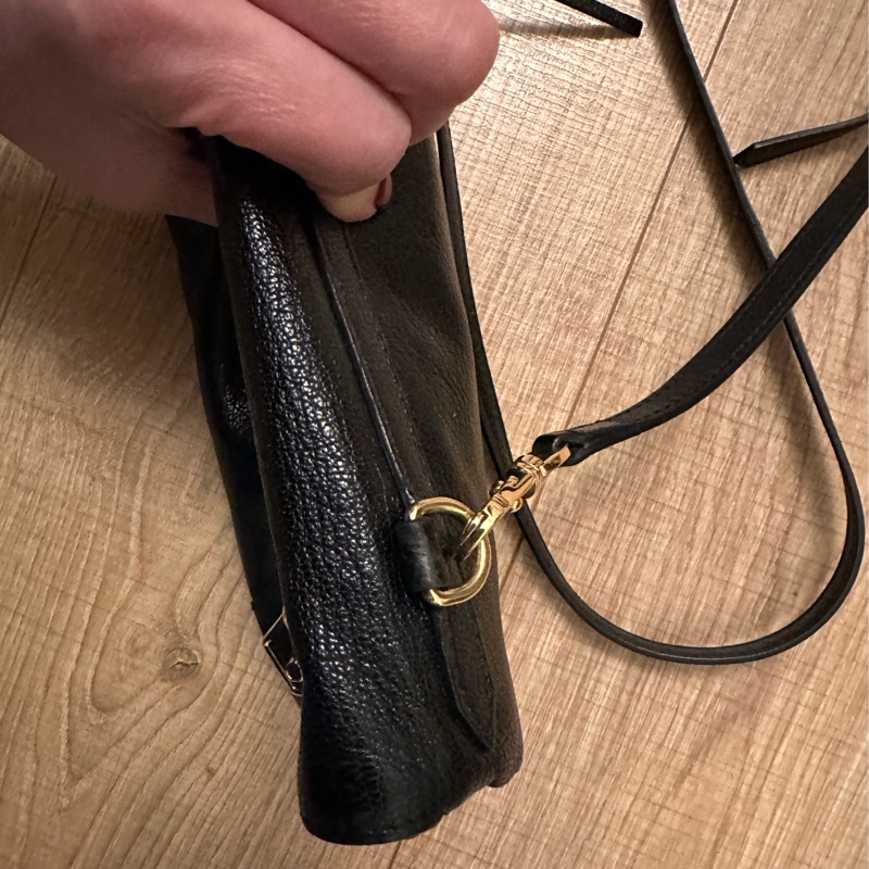 黑色巴黎世家Balenciaga手拿肩背包-4
