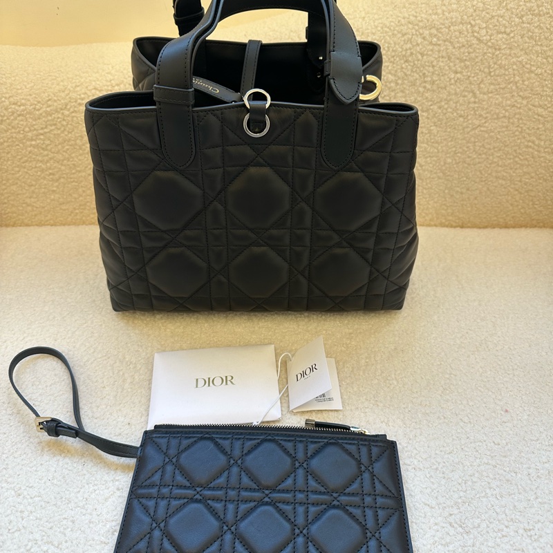 Dior 迪奧 Toujours 土著包 黑色羊皮 中號 全新正品,專櫃購入,25年編碼-4
