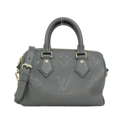 路易威登 Monogram Empreinte (LV SKI) Speedy Bandouliere 20 公分波士頓包 M12013