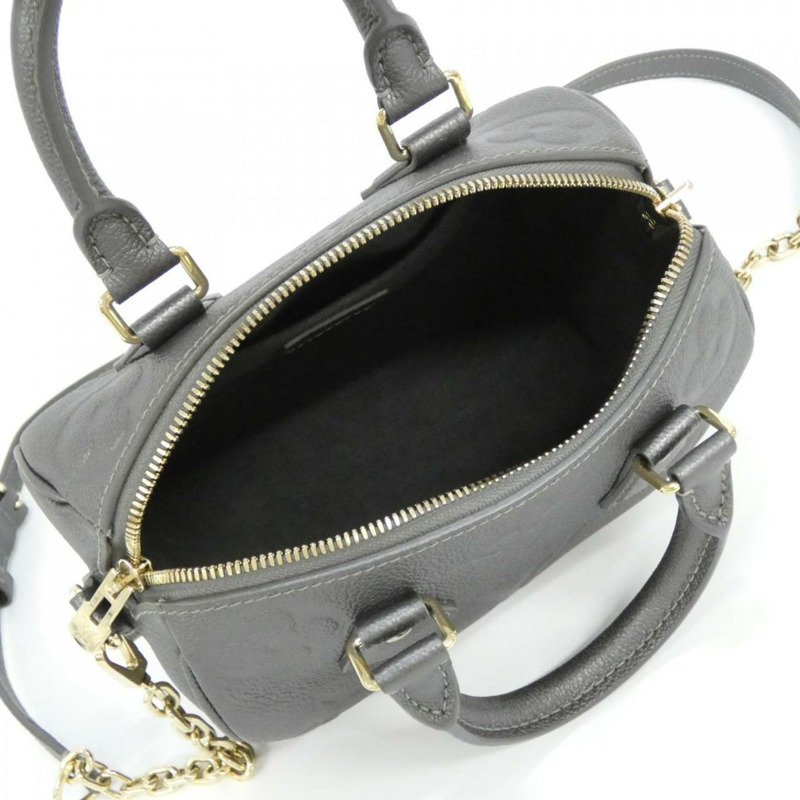 路易威登 Monogram Empreinte (LV SKI) Speedy Bandouliere 20 公分波士頓包 M12013-5