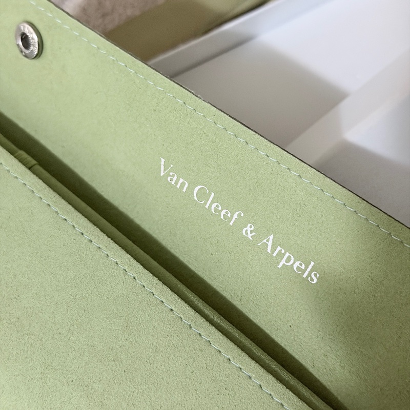 van cleef & arpels VCA 全套小紅花手鏈 18K 玫瑰金 Sweet Alhambra手鍊 四葉草-4