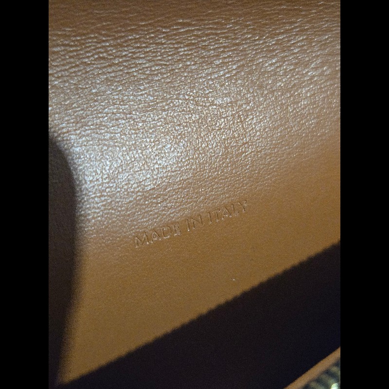 Celine Triomphe 老花帆布 woc 老花雙層信封包-24